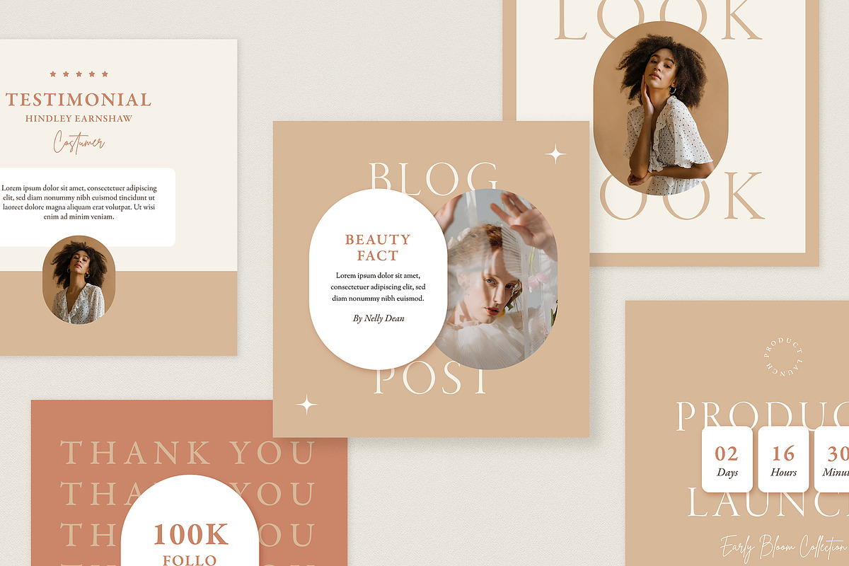 Alodie - Fashion Instagram Pack, a Social Media Template by Vynetta (Photo 3 of 12)