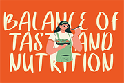 Green Salad Playful Font, a Handwritten Font by Berdansabersama (Thumbnail 5 of 8)