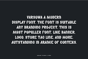 Varsowa - Modern Sans Font, a Sans Serif Font by Iqsiart Studio (Thumbnail 4 of 6)
