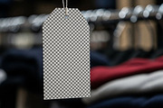 Paper Price Tag Mockup, a Product Mockup by Designer Dude (Thumbnail 2 of 2)