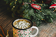 Seamless Christmas Pattern, a Decorative Illustration by Oleksandra Illustrates (Thumbnail 8 of 9)