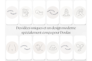 75 Doula Couvertures de Stories, a Social Media Template by PatternLab. (Thumbnail 5 of 8)
