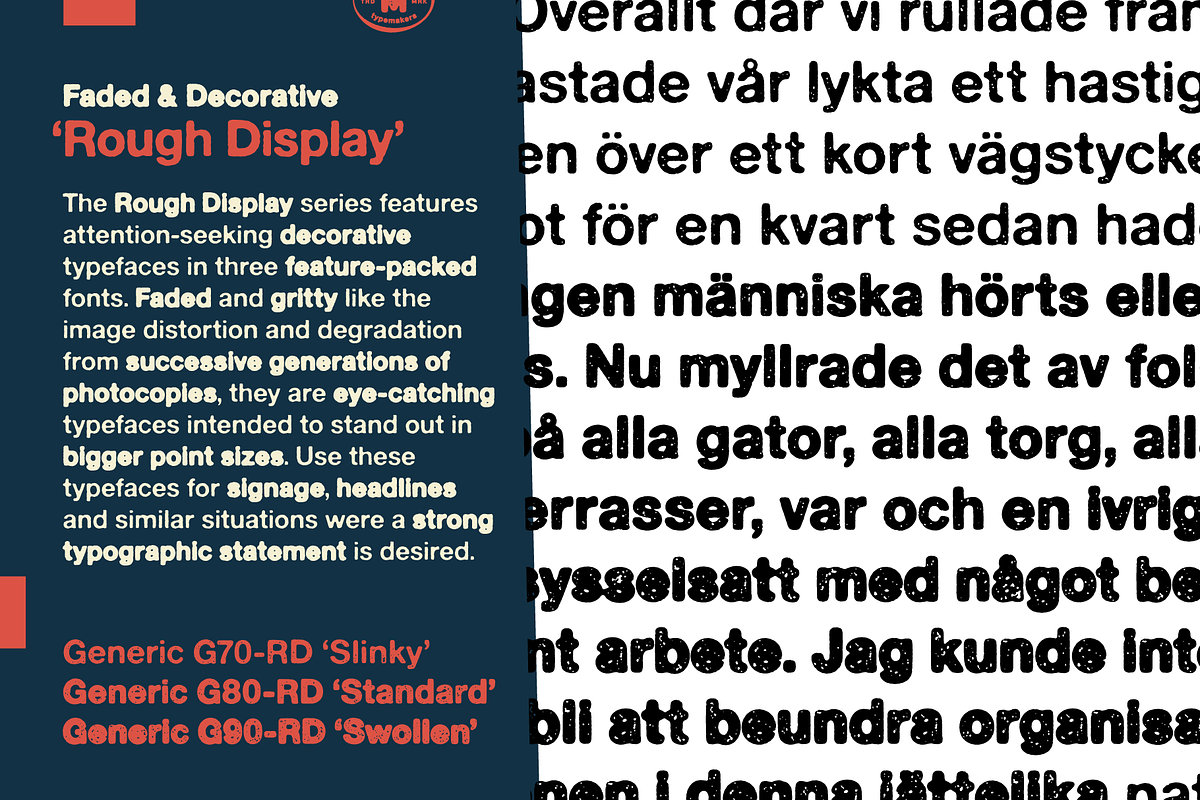 Generic Typeface Collection, a Sans Serif Font by More Etc. Studios (Photo 19 of 20)