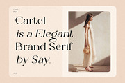 The Cartel - Elegant Serif Font, a Serif Font by Say Studio (Thumbnail 2 of 19)