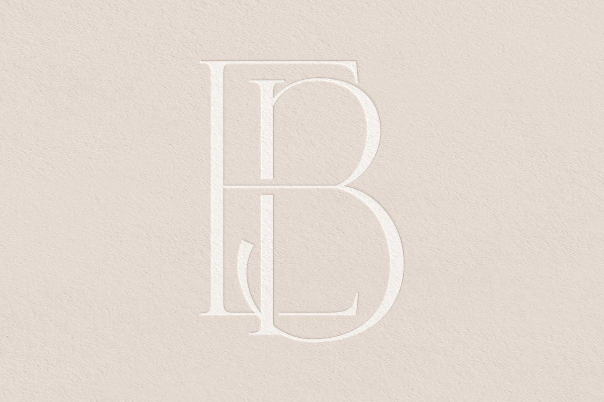 EB monogram logo, a Branding & Logo Template by LINKED LETTERS STUDIO