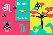Kali Maya | Variable Gothic Typeface, a Blackletter Font by creativemedialab (Thumbnail 9 of 12)