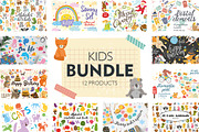 Kids bundle. Cute baby animals, an Animal Illustration by Lesya Skripak (Thumbnail 1 of 13)