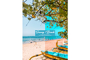Sunny Beach Lightroom Preset DNG XMP, a Preset Add-On by Mirelyn (Thumbnail 11 of 11)