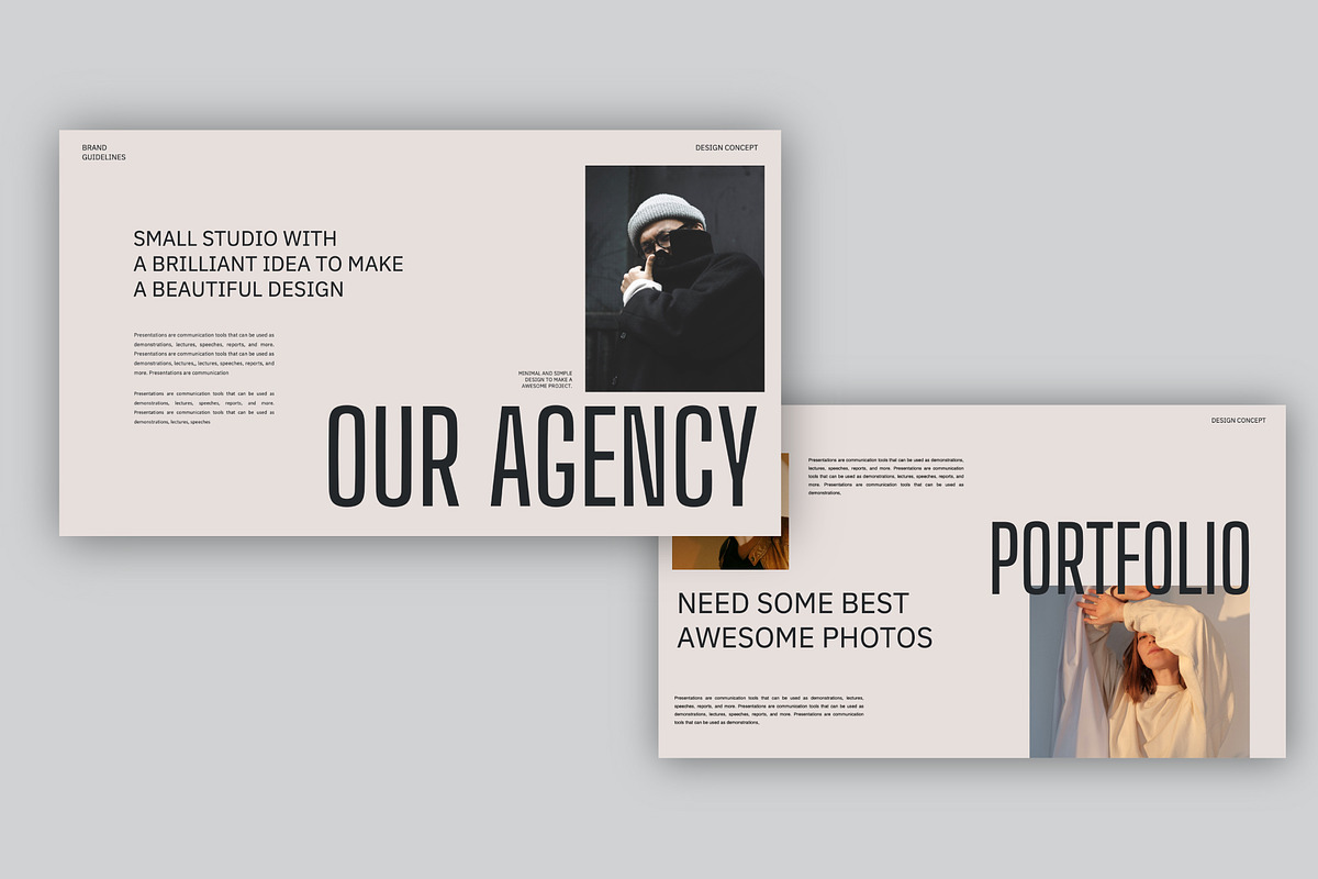 Contigent Brand Urban Google Slides, a Presentation Template by Putra Khan (Photo 3 of 13)