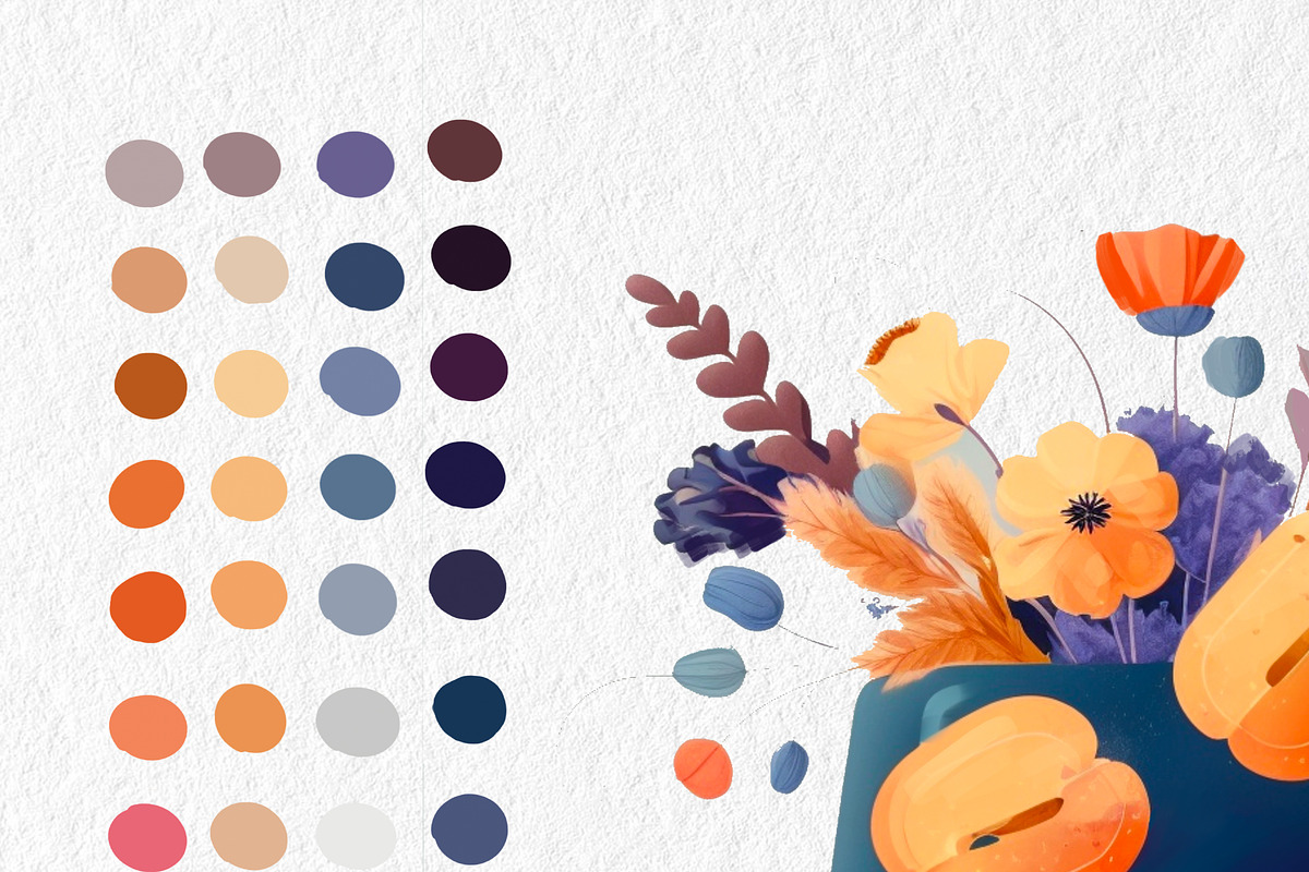 Procreate Color Palette Swatch Set, a Palette Add-On by ValeryDan (Photo 5 of 6)