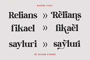 Baithe-Modern Retro Serif, a Serif Font by BOOSH Studio (Thumbnail 6 of 17)