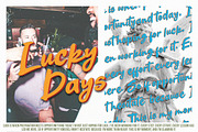Bad Day, a Font by Struggle Studio (Thumbnail 7 of 8)