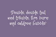 Midnight Conjure - A Halloween Font, a Handwritten Font by Beck McCormick (Thumbnail 2 of 10)