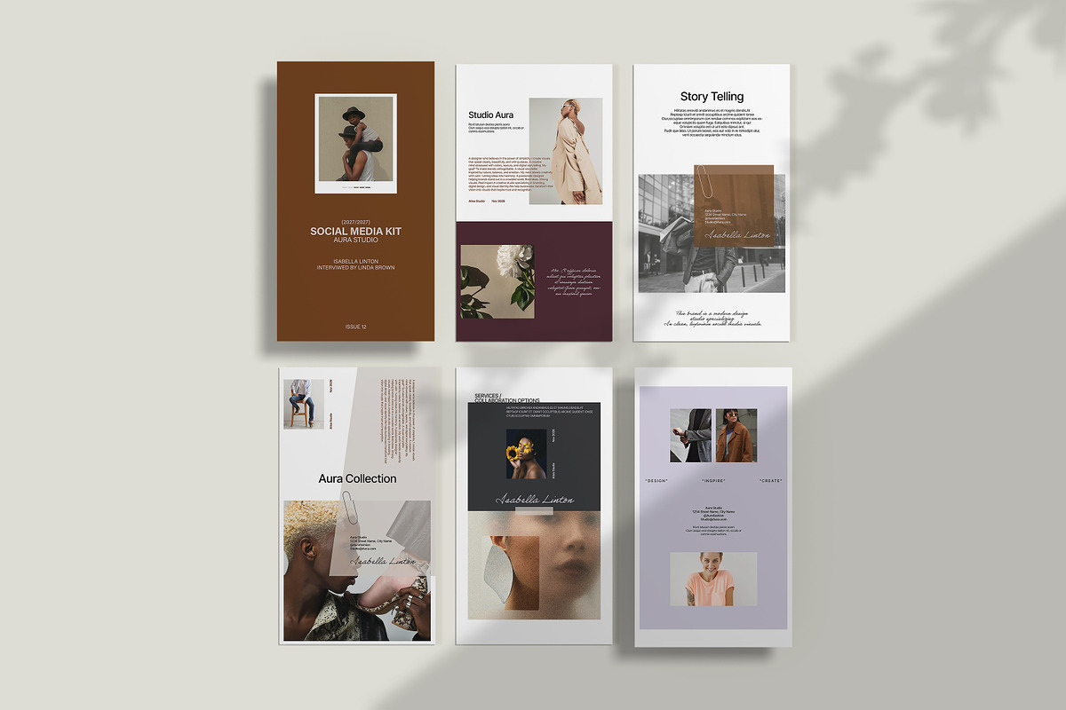 Social Media Kit Template, a Social Media Template by Creatiya Type (Photo 4 of 6)