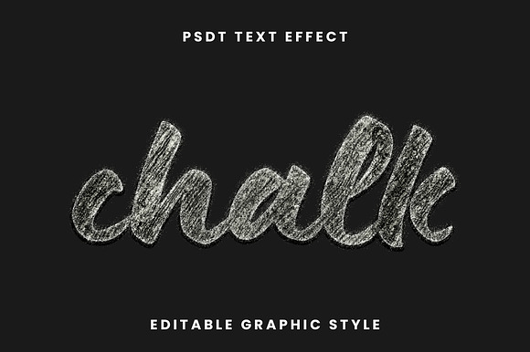 Chalkboard Script Text Effect preview 2