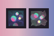 RETROWAVE 80s, 90s Synthwave Style, a Texture Graphic by Oksana Trygub (Thumbnail 14 of 15)