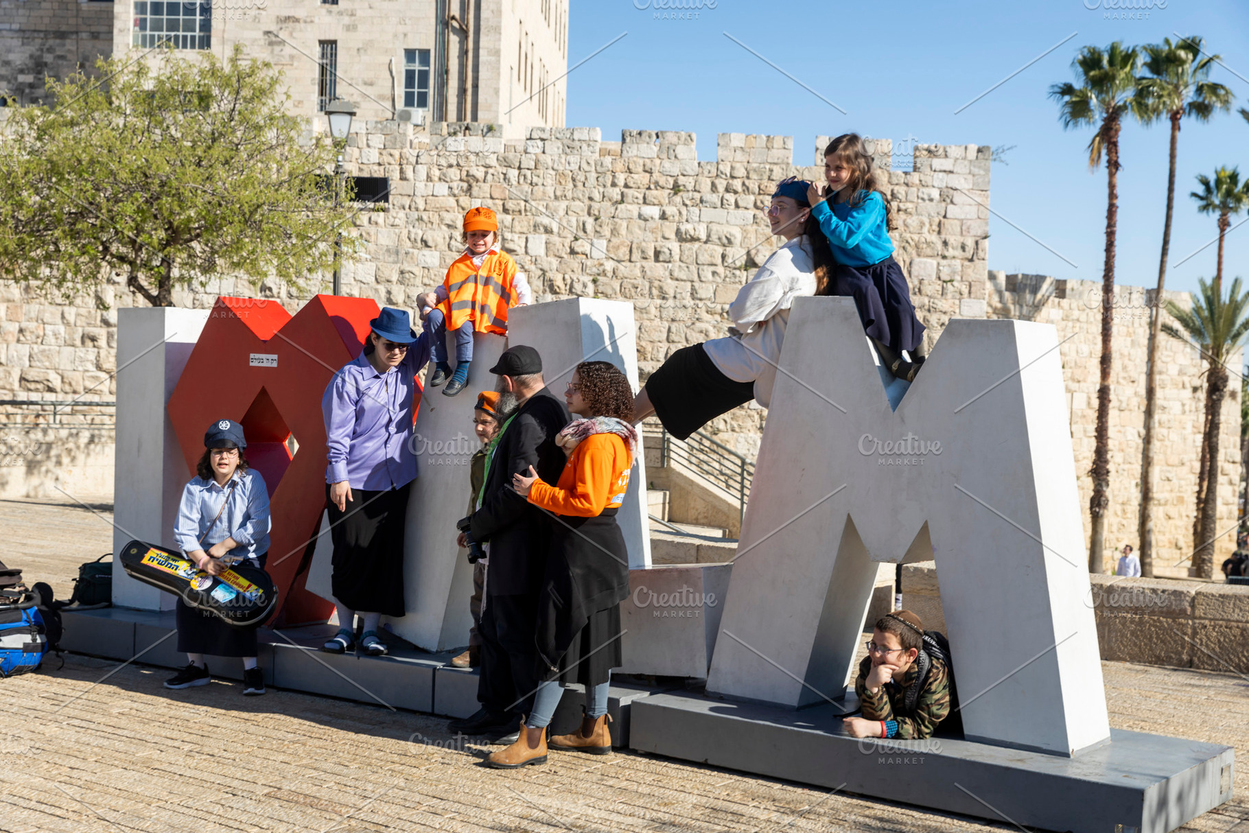 Jerusalem, Israel, a Person Photo by Imaginarium