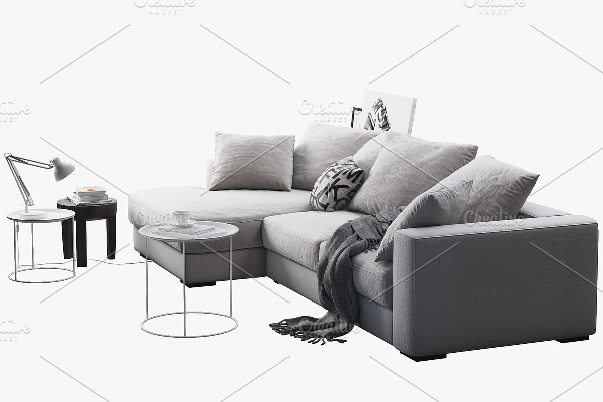 Cenova sofa 1 3d model, a Furniture 3D Model by 3dmitruk (Photo 5 of 9)