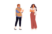 Modern diverse business people set, a Person Illustration by PaperTrident (Thumbnail 6 of 11)