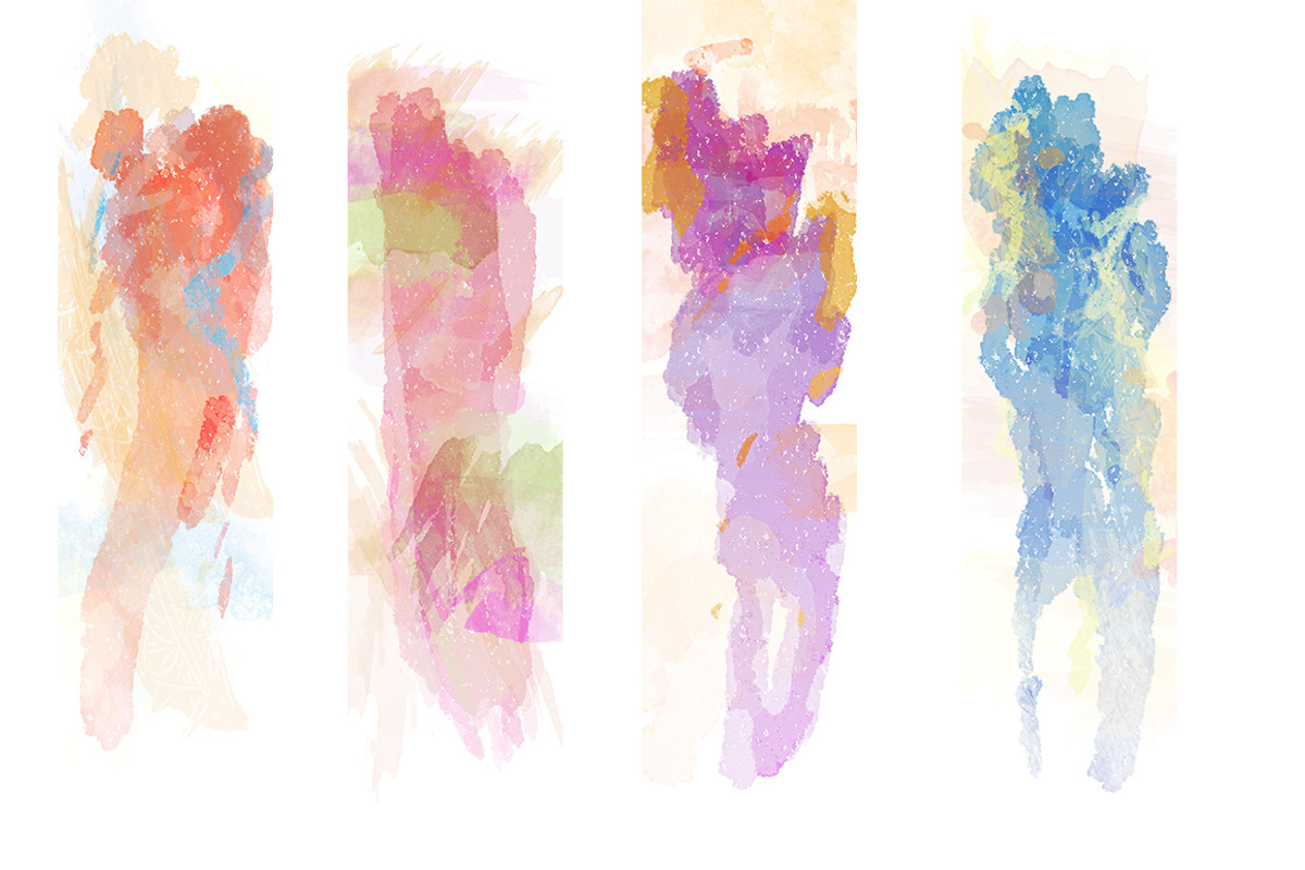 Watercolor Theme Bookmark Bundle, an Illustration by Natsuhisui (Photo 3 of 4)