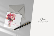 100 watercolour dahlia clip art, a Seasonal Illustration by Poppy Lane Studio (Thumbnail 5 of 12)