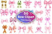 Bow Clipart Png, a Decorative Illustration by Forhadx5 (Thumbnail 1 of 7)