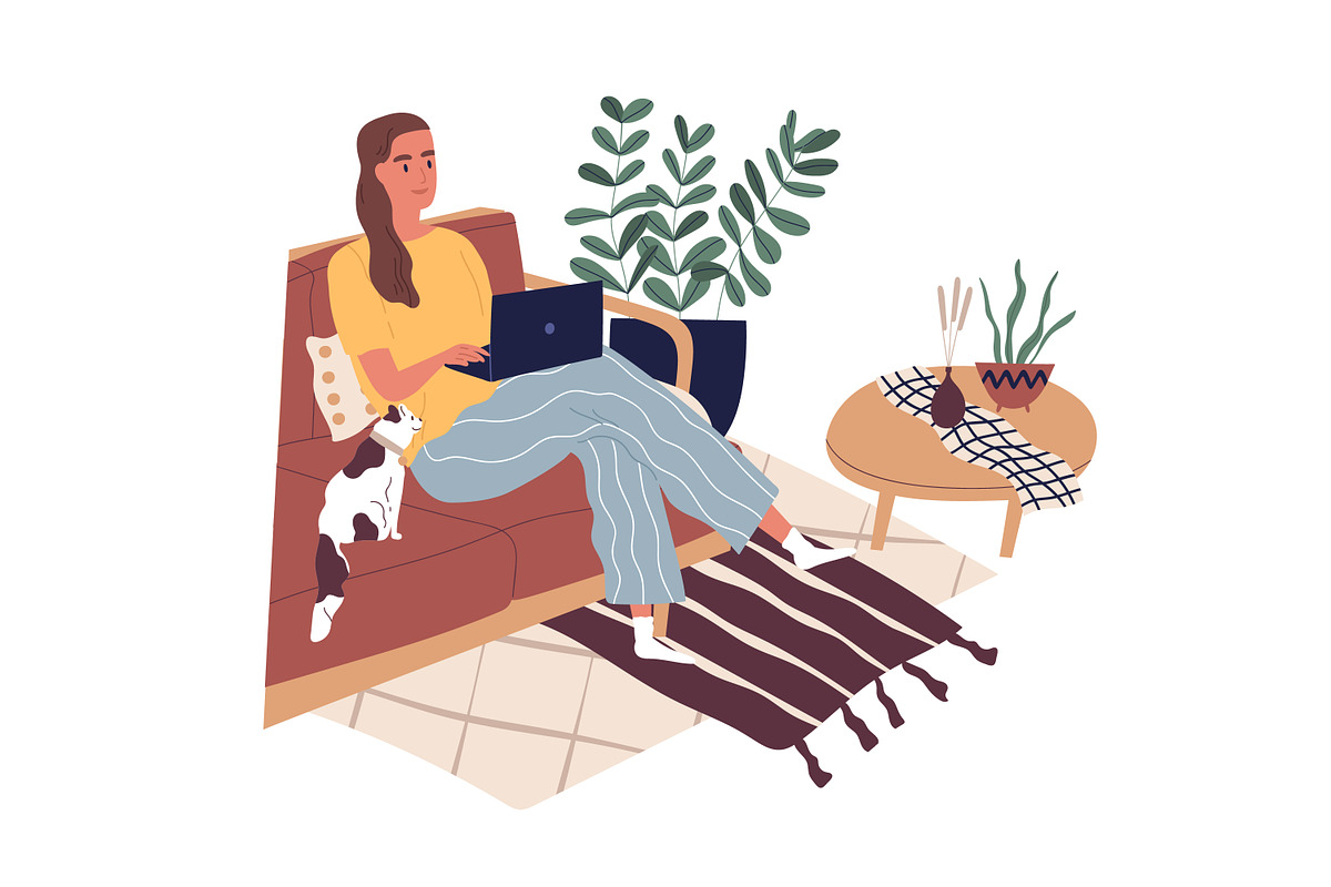Freelancer working at home, an Animal Illustration by Good Studio (Photo 1 of 3)