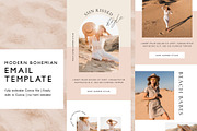 Neutral Email Marketing Template, an Email Template by KikiBunnyCreative (Thumbnail 1 of 7)