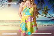 Ladies Sun Dress Canva Mockup, an Apparel Mockup by Mockup Scene (Thumbnail 6 of 14)