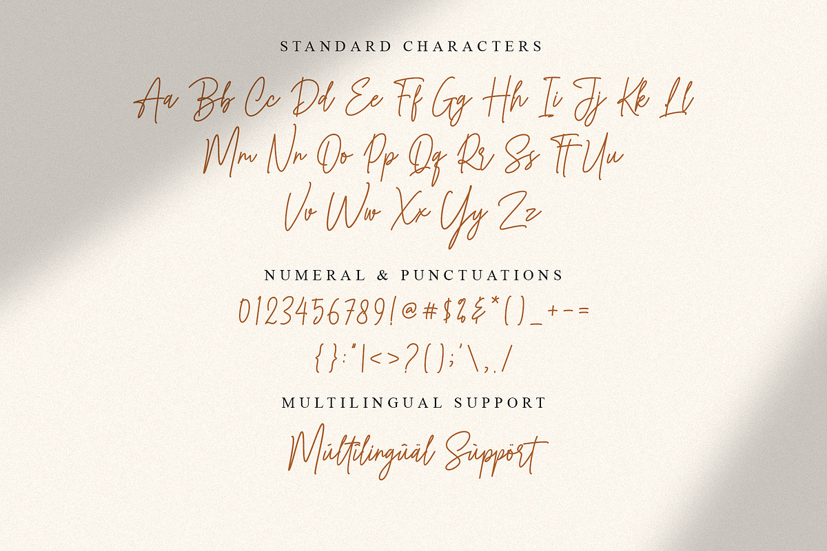 Shallery - Casual Handwritten, a Script Font by MJB Letters (Photo 14 of 16)