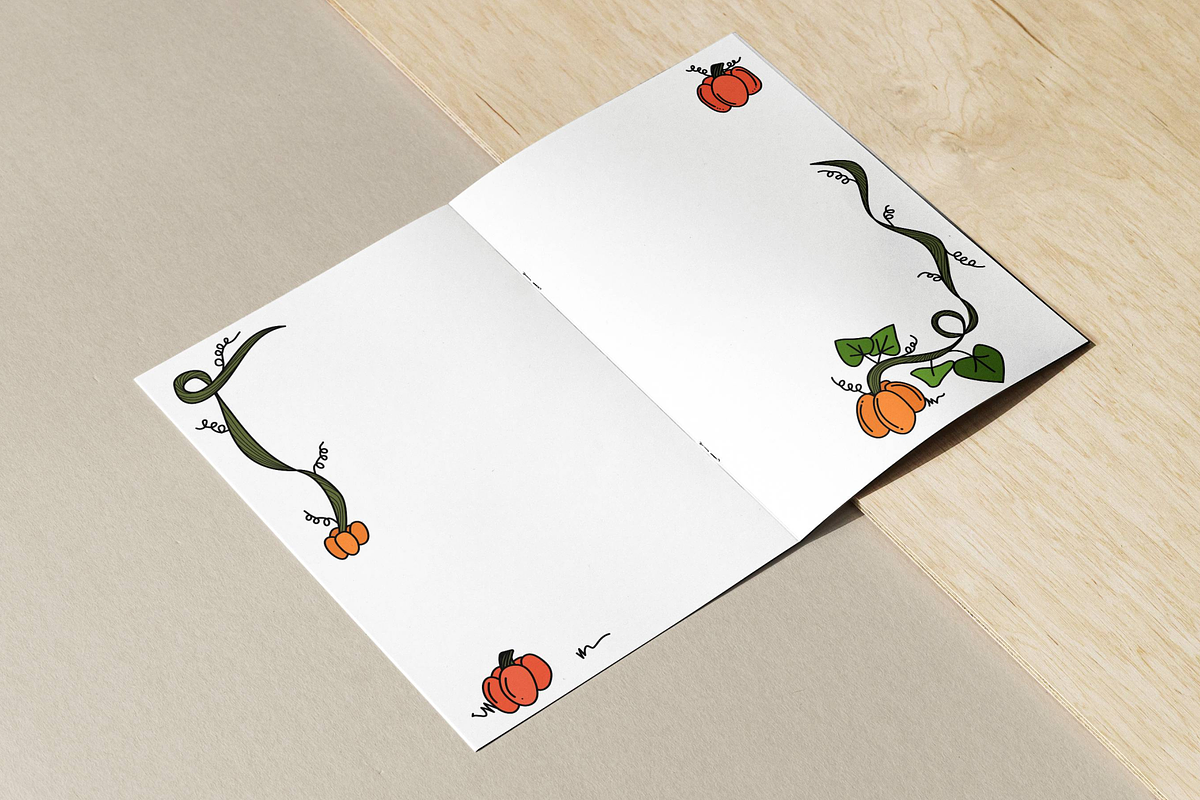 Pumpkin Illustrations, a Food Illustration by AJ Doodles (Photo 8 of 16)