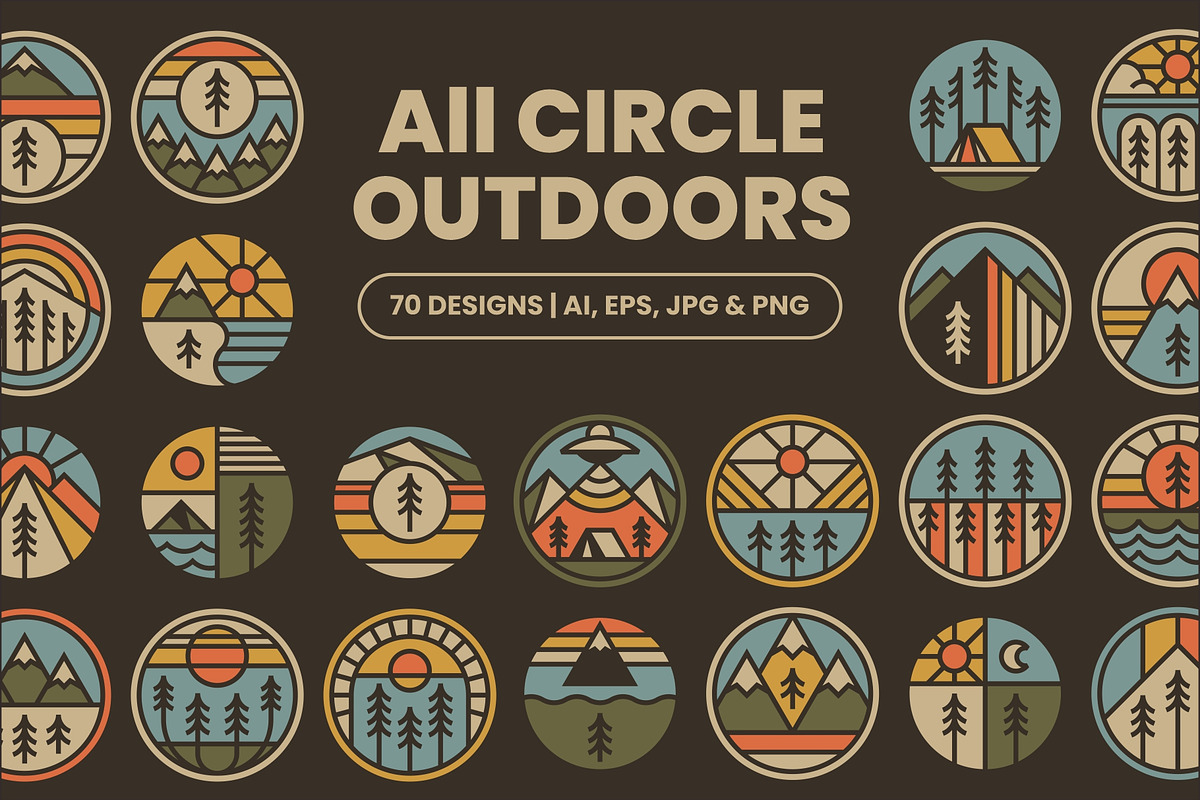 60%OFF | ALL Adventure Badge Packs, an Illustration by Firowerk (Photo 4 of 13)