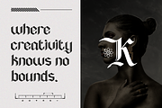 King Melody, a Blackletter Font by Say Studio (Thumbnail 4 of 10)
