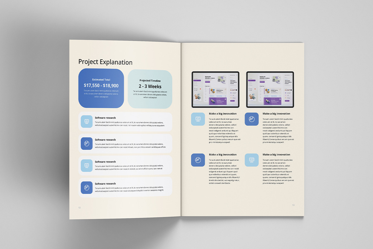 Proposal, a Stationery Template by azadcsstune (Photo 4 of 7)