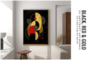 Black, Red and Gold, a Decorative Illustration by Digital Art Creations (Thumbnail 5 of 7)
