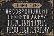 Handcrafted font Tail, a Script Font by Heather_insane (Thumbnail 2 of 4)