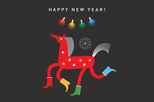 Chinese New Year, an Animal Illustration by lenlis