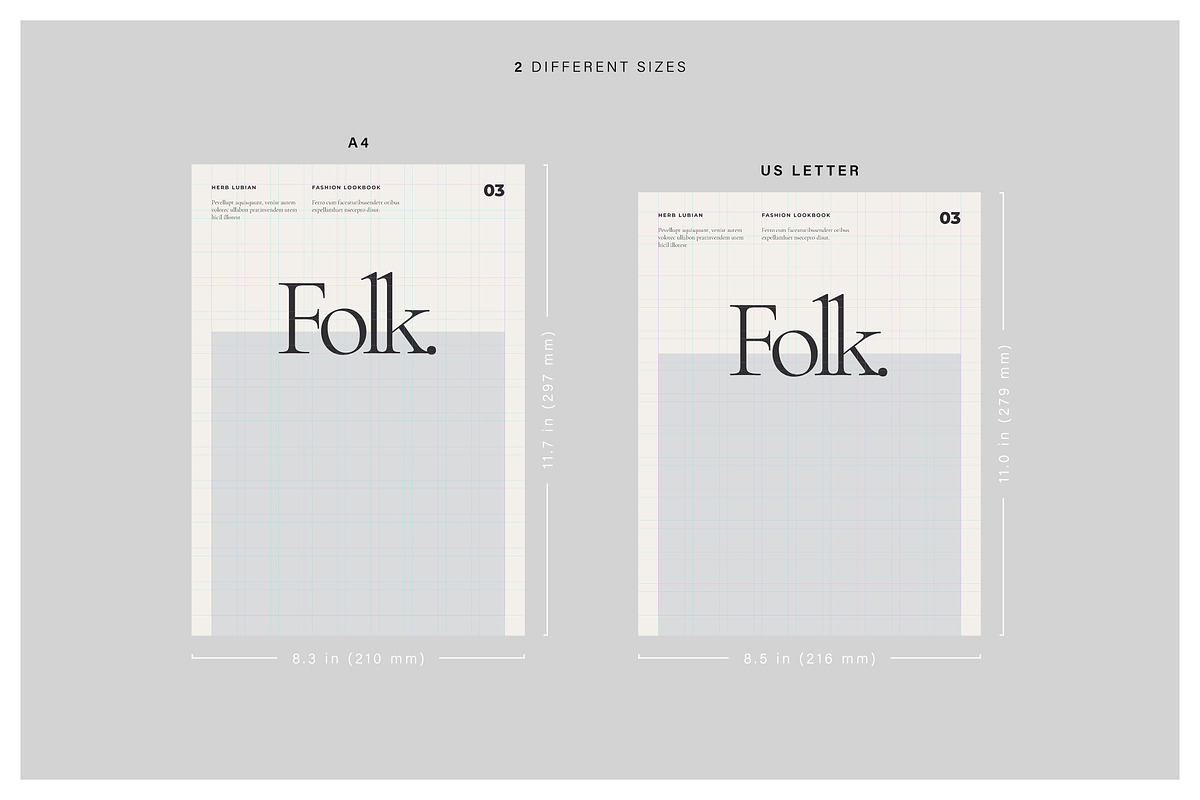 FOLK Editorial Lookbook, a Magazine Template by Arif Tri Ananta (Photo 6 of 14)