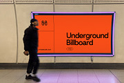 Underground Urban Billboard Mockup, an Advertising Mockup by MinalStudio (Thumbnail 3 of 3)