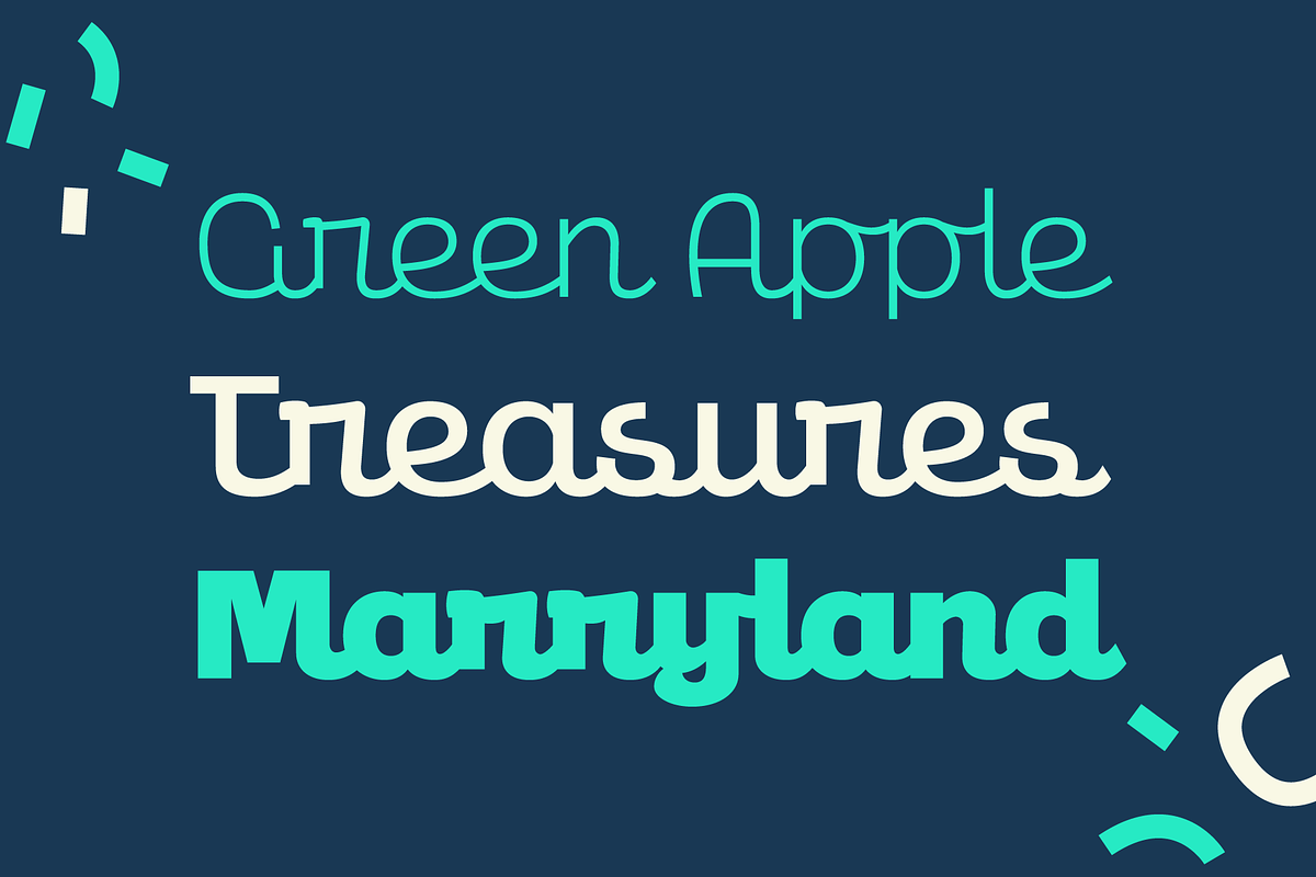Amio; 6 Fonts Geometrical Script, a Script Font by Eko Bimantara (Photo 3 of 6)