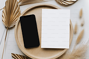 5x7 Card and iPhone Mockup, a Product Mockup by TatiMockup (Thumbnail 5 of 5)