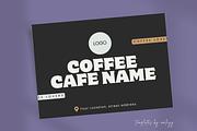 Coffee Shop & Café Thank You Card, a Card Template by Elegant_Studio44 (Thumbnail 2 of 3)