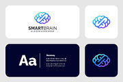 Gradient Modern Smart Brain Logo, a Branding & Logo Template by Artnivora.Std (Thumbnail 3 of 4)