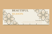 Abstract Floral Banner Template, a Marketing Template by sekitarief (Thumbnail 2 of 3)