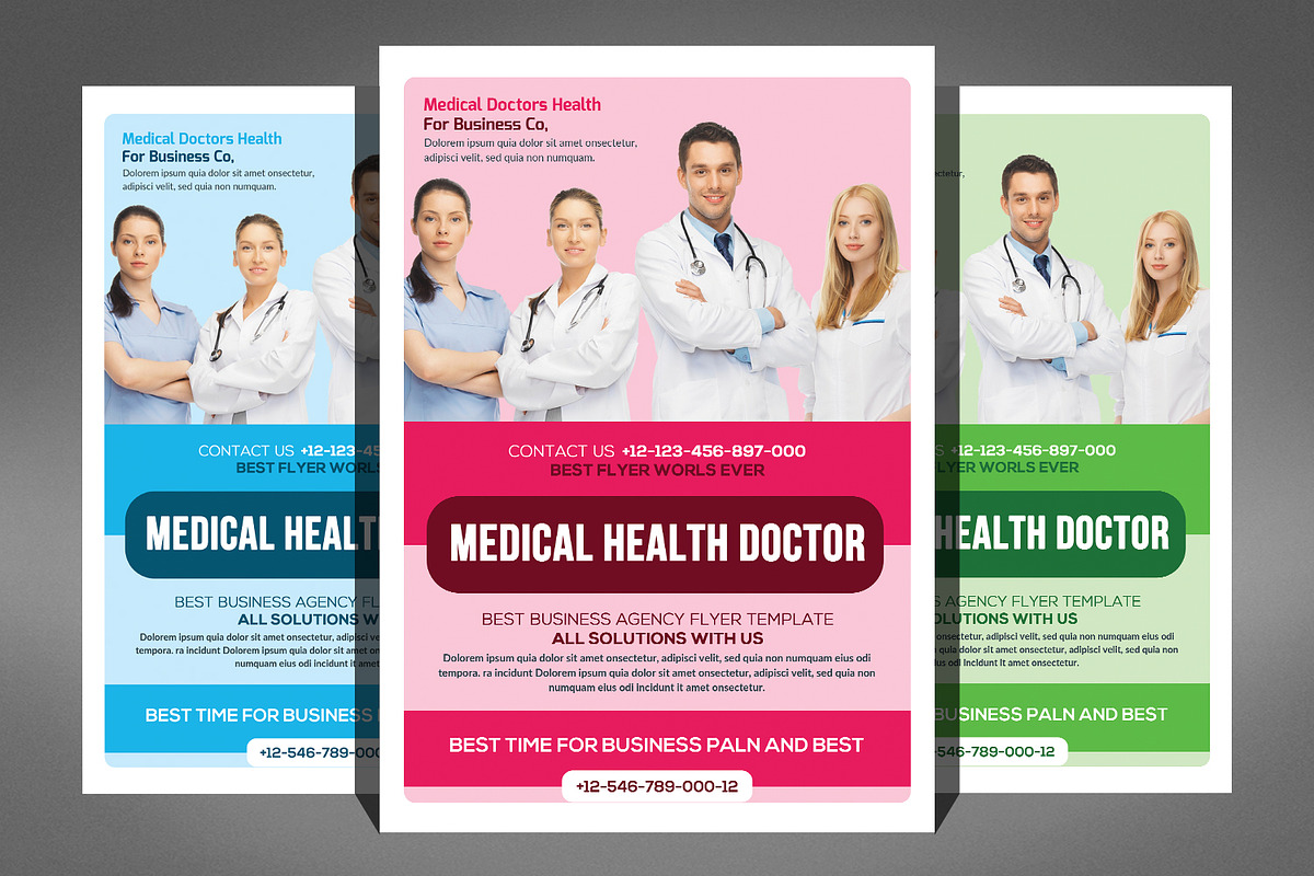 Smart Business Flyers Bundle, a Flyer Template by Graphic Templates (Photo 4 of 6)