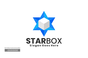 Star Box Gradient Colorful Logo, a Branding & Logo Template by ivan_artnivora