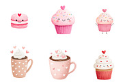 Cute Valentine Clipart, an Illustration by CreationArt (Thumbnail 5 of 7)