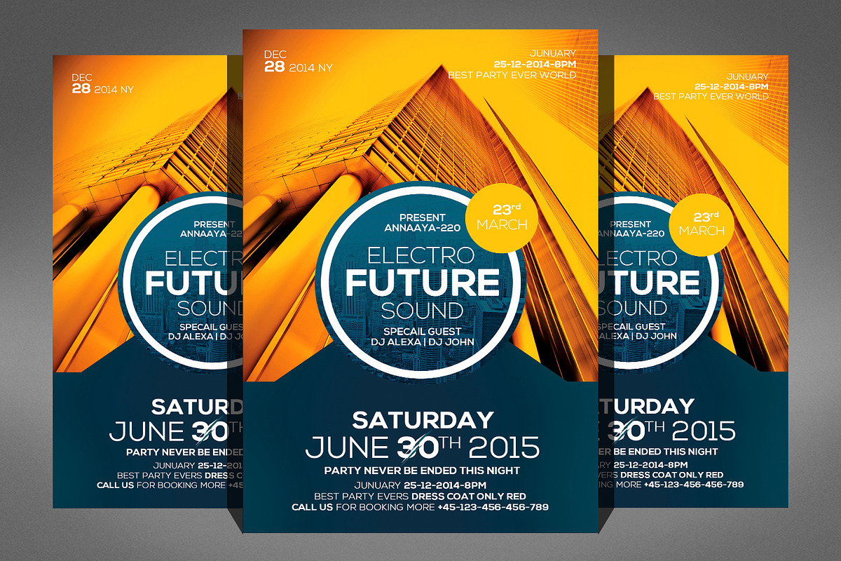 100 Party Flyer Bundle, a Flyer Template by Graphic Templates (Photo 37 of 101)