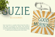 Kroine Blur, a Serif Font by Craft Supply Co. (Thumbnail 6 of 8)