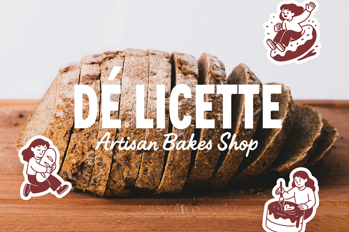Sweetuff Muffin - Display Font, a Handwritten Font by Edignwn Type (Photo 5 of 12)